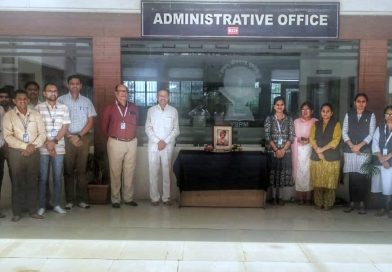 राजर्षी छत्रपती शाहू महाराजांना यशोदा टेक्निकल कॅम्पसमध्ये अभिवादन