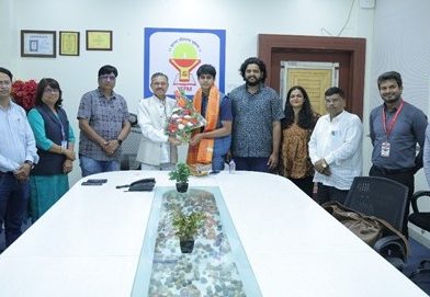यशोदा टेक्निकल कॅम्पसला सुप्रसिद्ध गायक विराज जोशी यांची सदिच्छा भेट