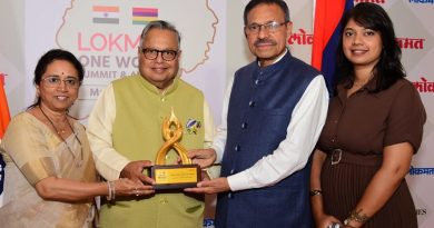 लोकमत वन वर्ल्ड समिटमध्ये यशोदा ग्रुप ऑफ इन्स्टिट्यूटचा सन्मान