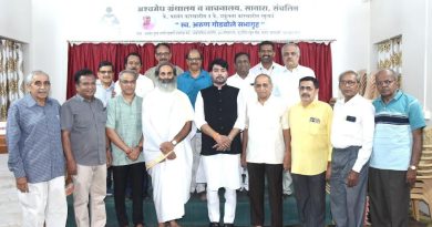 अरुण गोडबोले म्हणजे सातारचे नाव जगभर नेणारा माणूस :प्रा .नितीन बानुगडे पाटील